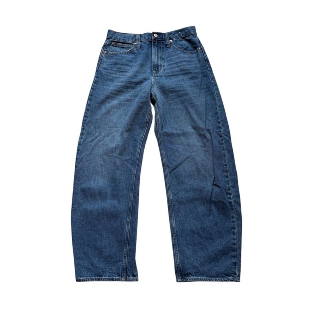 GAP High Rise Barrel Jeans NWT 29/8 Regular - Picture 10 of 12